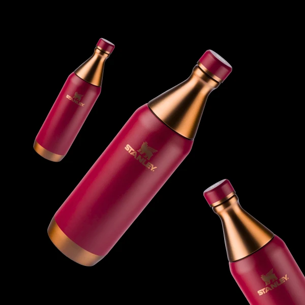 Garrafa Térmica Slim Bottle Gilded Sugar | 591ml