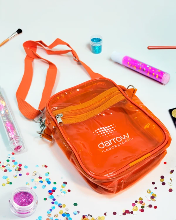 Mini Bolsa Transversal transparente
