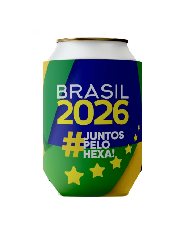 Porta Latas em Neoprene Personalizado